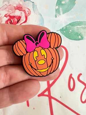 Minnie Pumpkin Charm