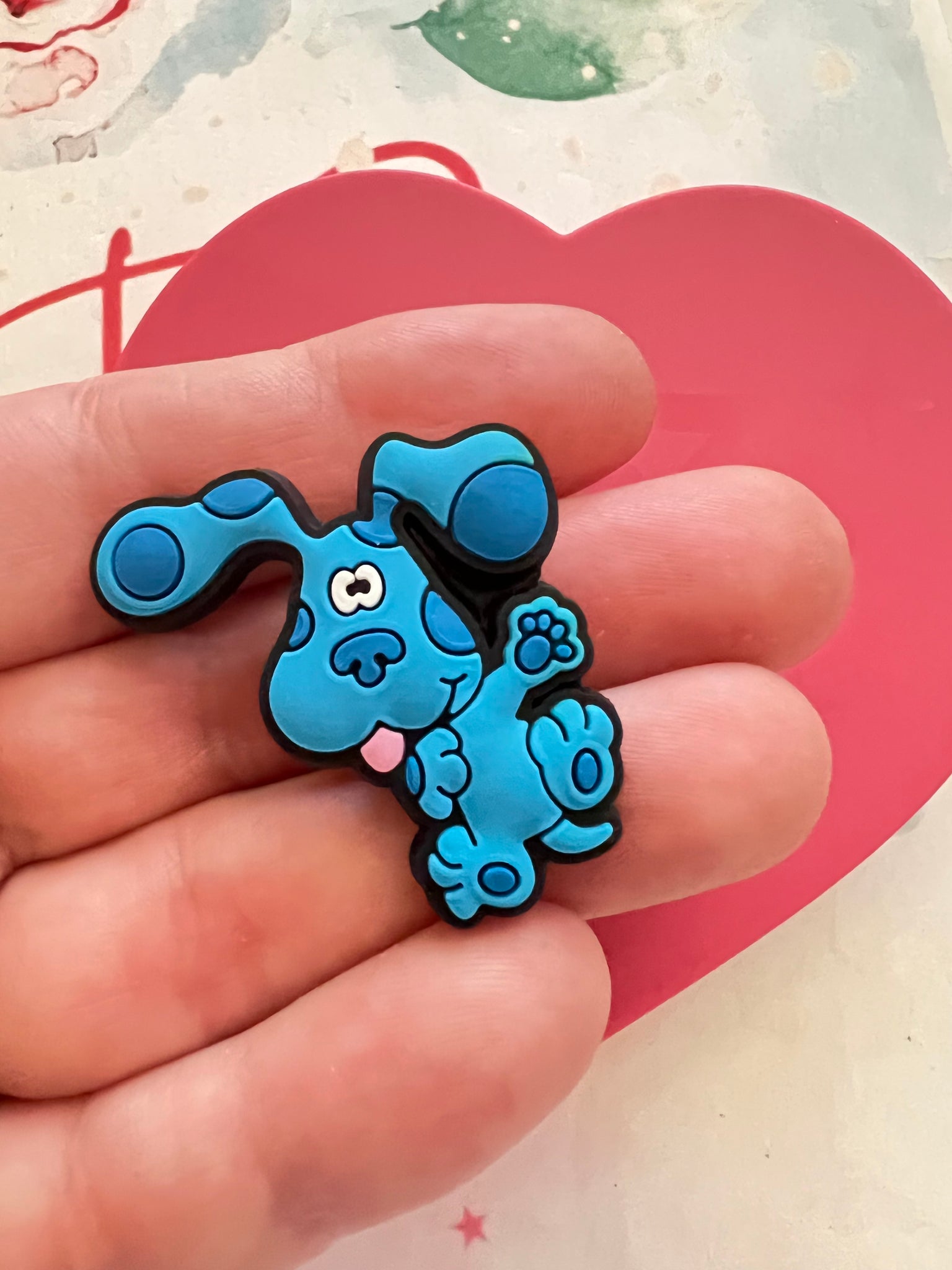 Blues Clues inspired charm